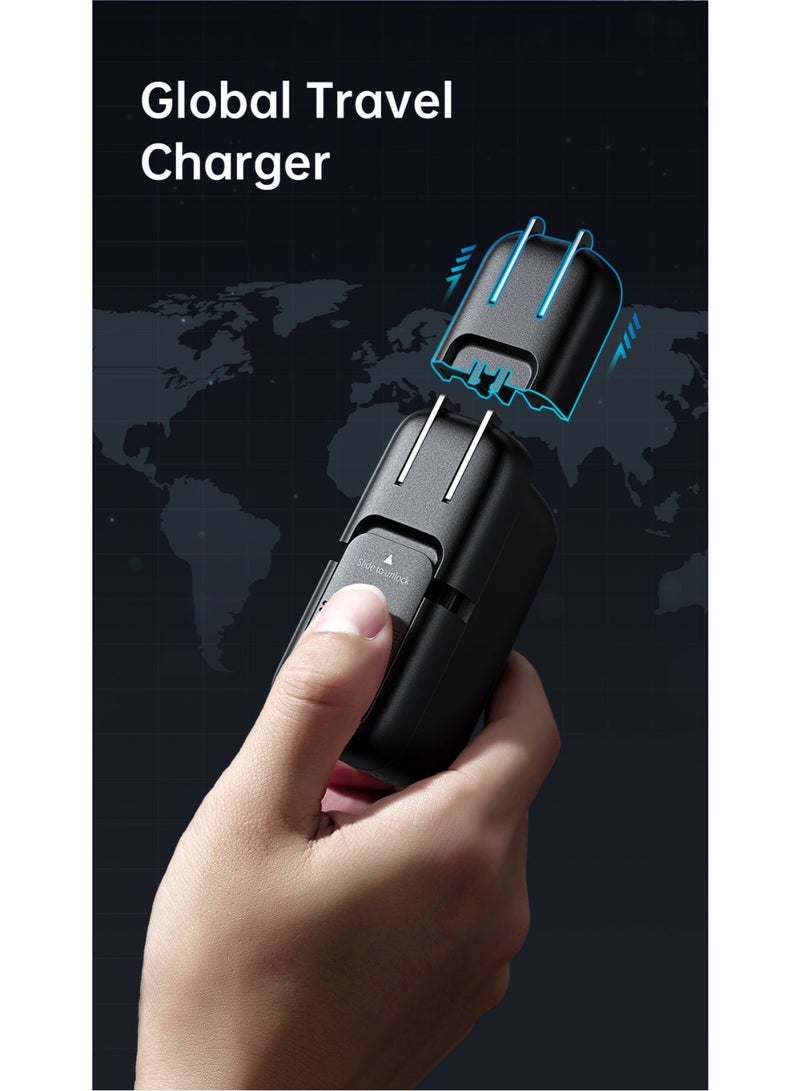 Mcdodo CH-8442 70W 2C+1A GAN 5 Mini Fast Charger (UK/US/EU)+65W C to C cable 2m - Image 5
